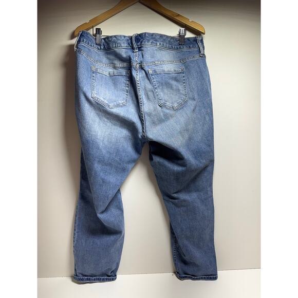 Torrid Women’s Boyfriend Straight Distressed Ripped Jeans Plus Size 16R Vintage - Picture 1 of 9
